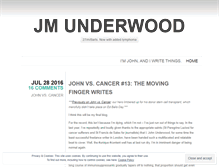 Tablet Screenshot of jmunderwood.com